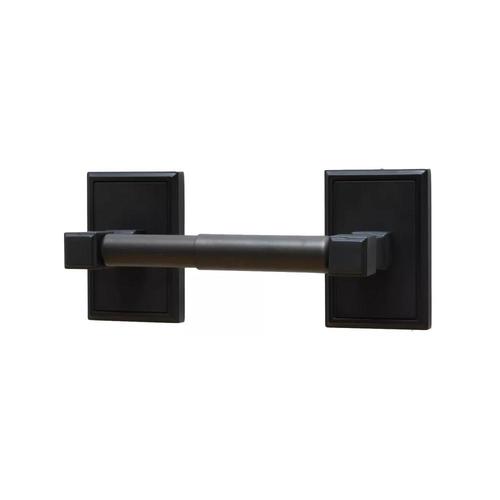 Residential Essentials Hamilton Black Wall Mount Single Post Toilet