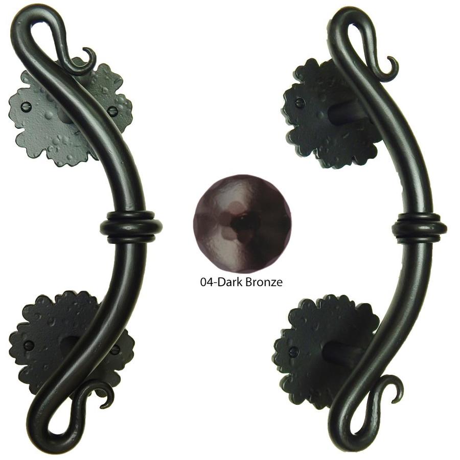 Agave Ironworks Spanish Door Pull 14 In Bronze Gate Handle At