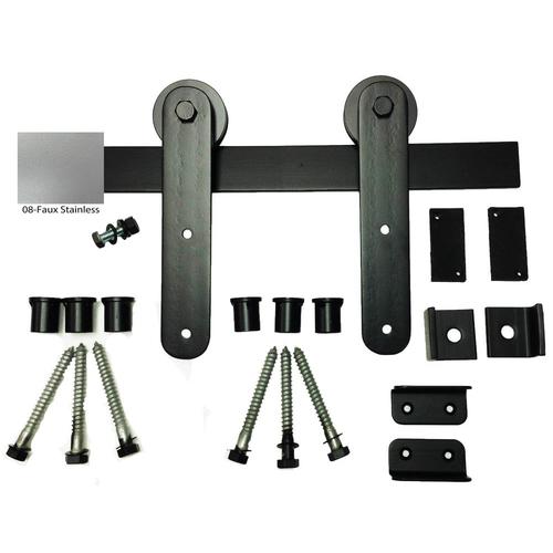 Modern Exterior Barn Door Hardware Lowes for Large Space