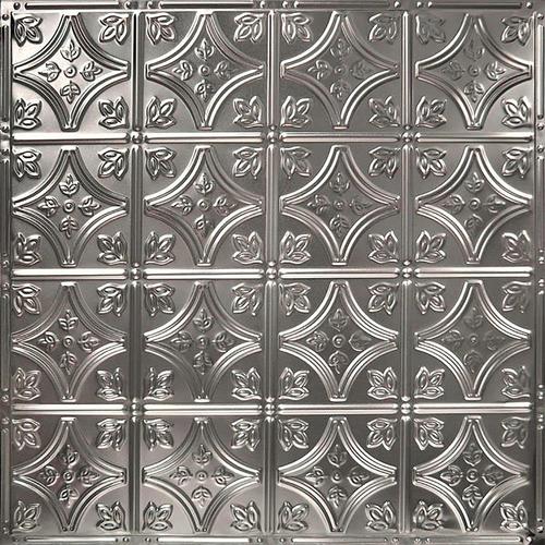 American Tin Ceilings Tin Backsplash 5 Pack Kit 2 Ft X 2 Ft In