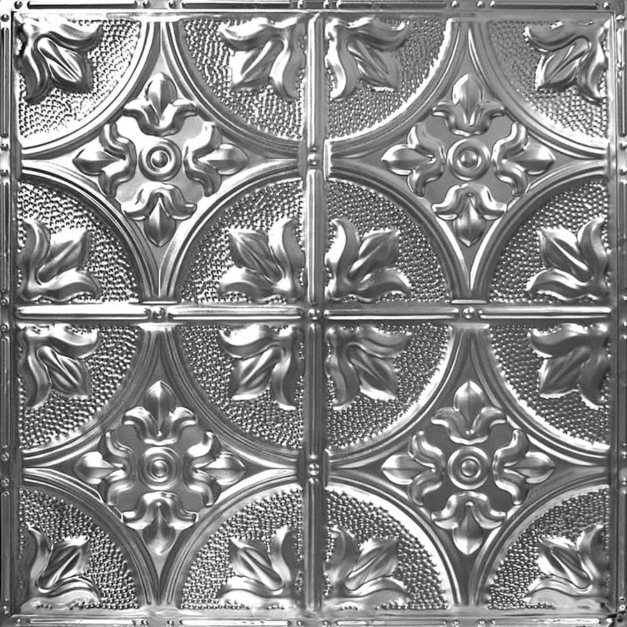 American Tin Ceilings Common 24 In X 24 In Actual 24 In