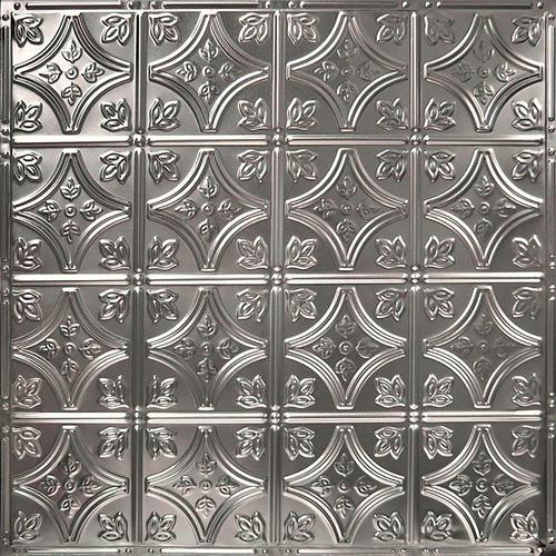 American Tin Ceilings Common 24 In X 24 In Actual 24 In