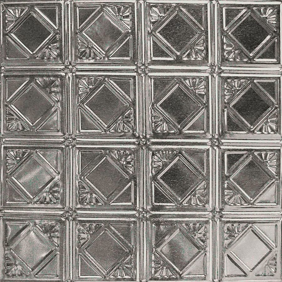 American Tin Ceilings Common 24 In X 24 In Actual 24 In