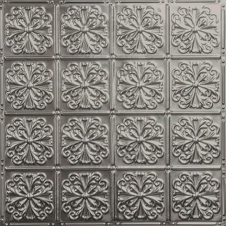 American Tin Ceilings Common 24 In X 24 In Actual 24 In