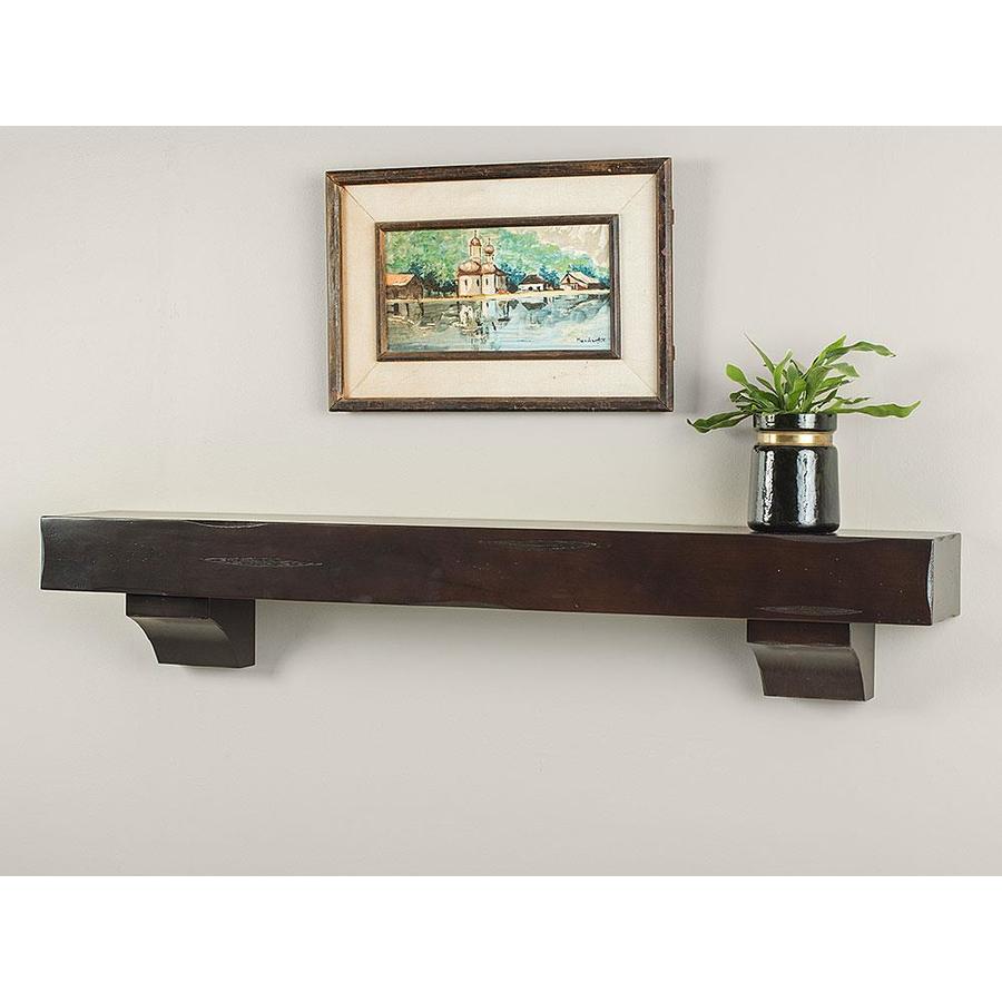 Mantels Direct 72 In W X 10 5 In H X 9 In D Espresso Rustic