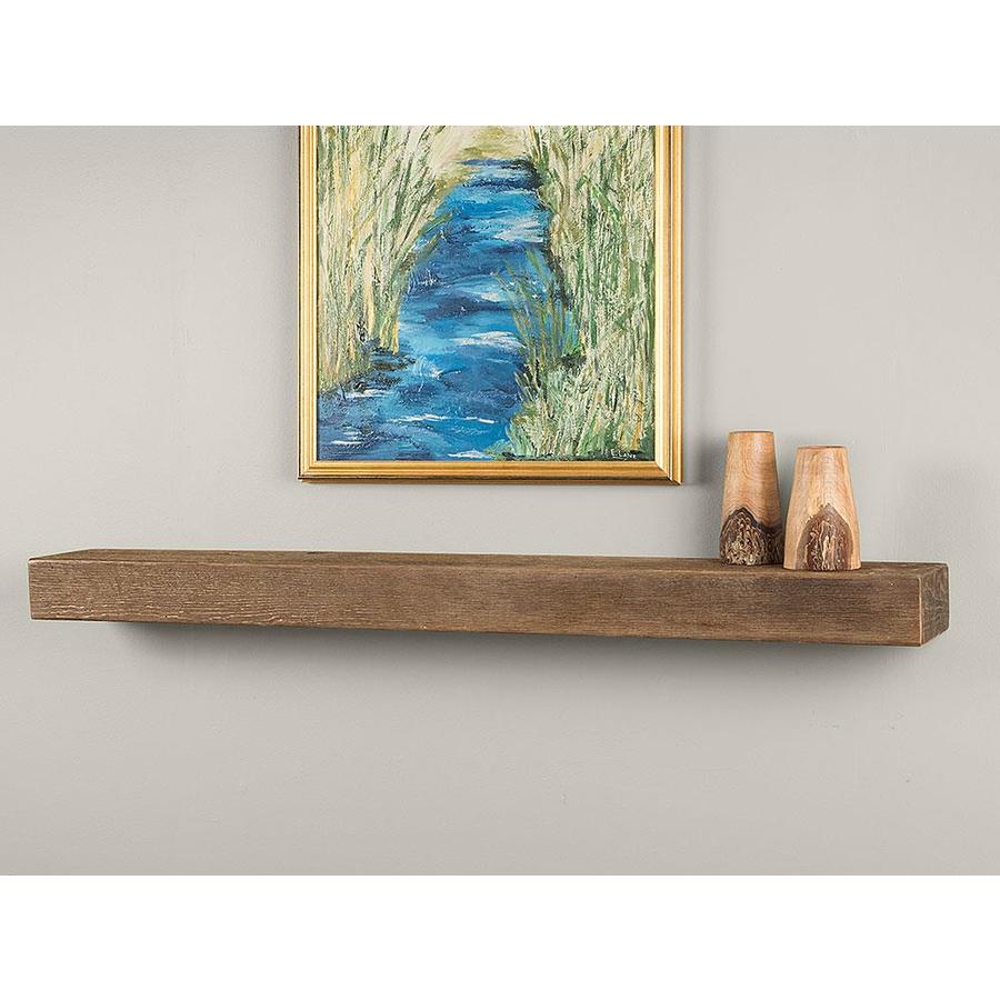 Mantels Direct 60 In W X 4 In H X 8 In D Rustic Provincial Pine