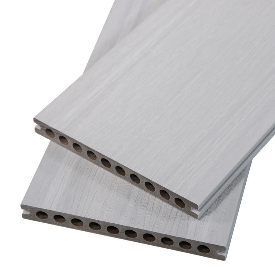 Cali Bamboo 8ft Glacier Grooved Composite Deck Board at