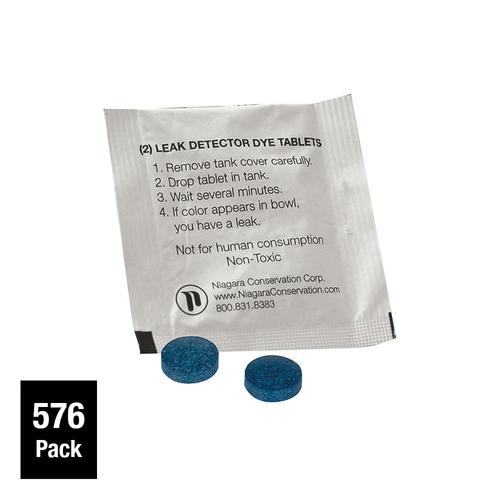 Niagara Conservation Toilet Leak Detection Tablets 576 in the Water