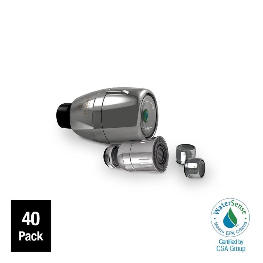 Niagara Conservation Water SavingKit Chrome 1Spray Shower Head (40
