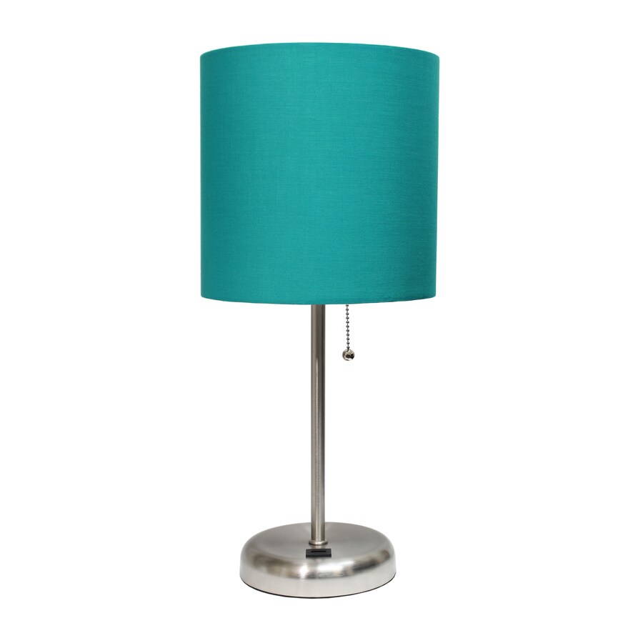 teal lamp shade for table lamp