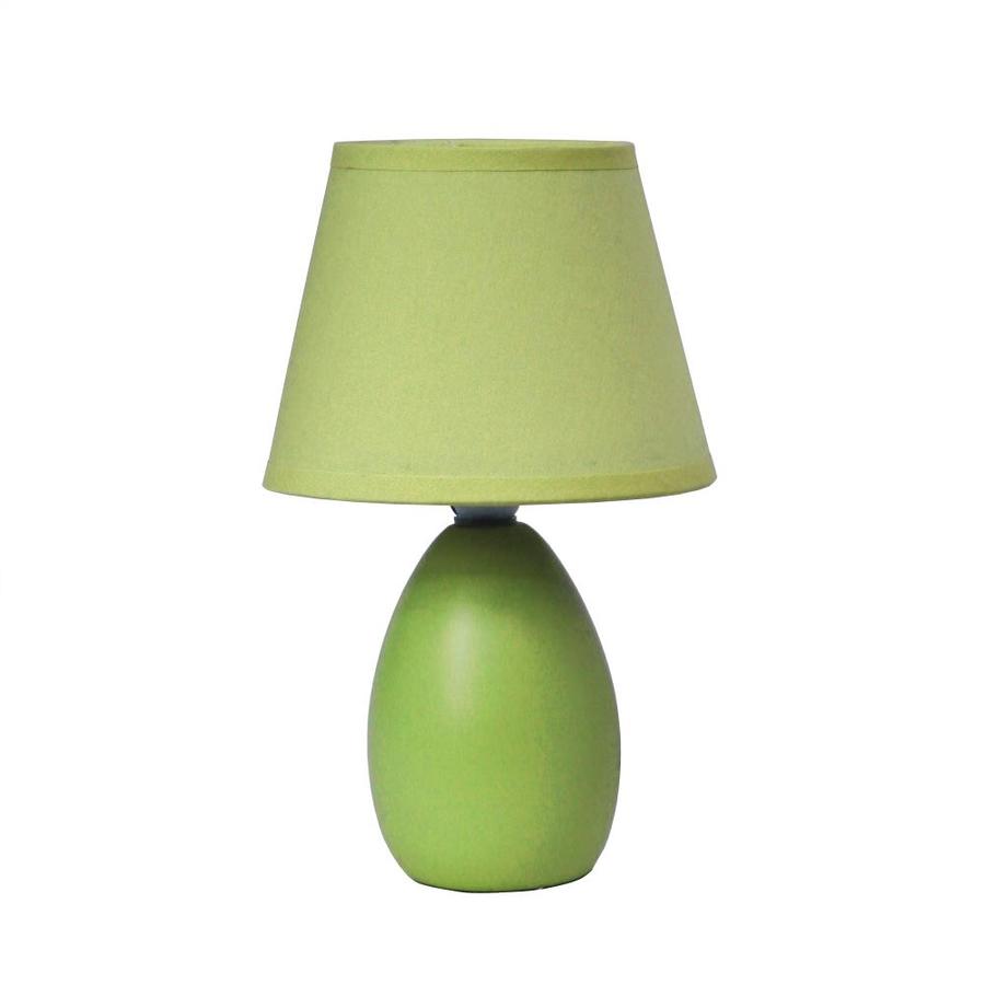 green table lamp shades