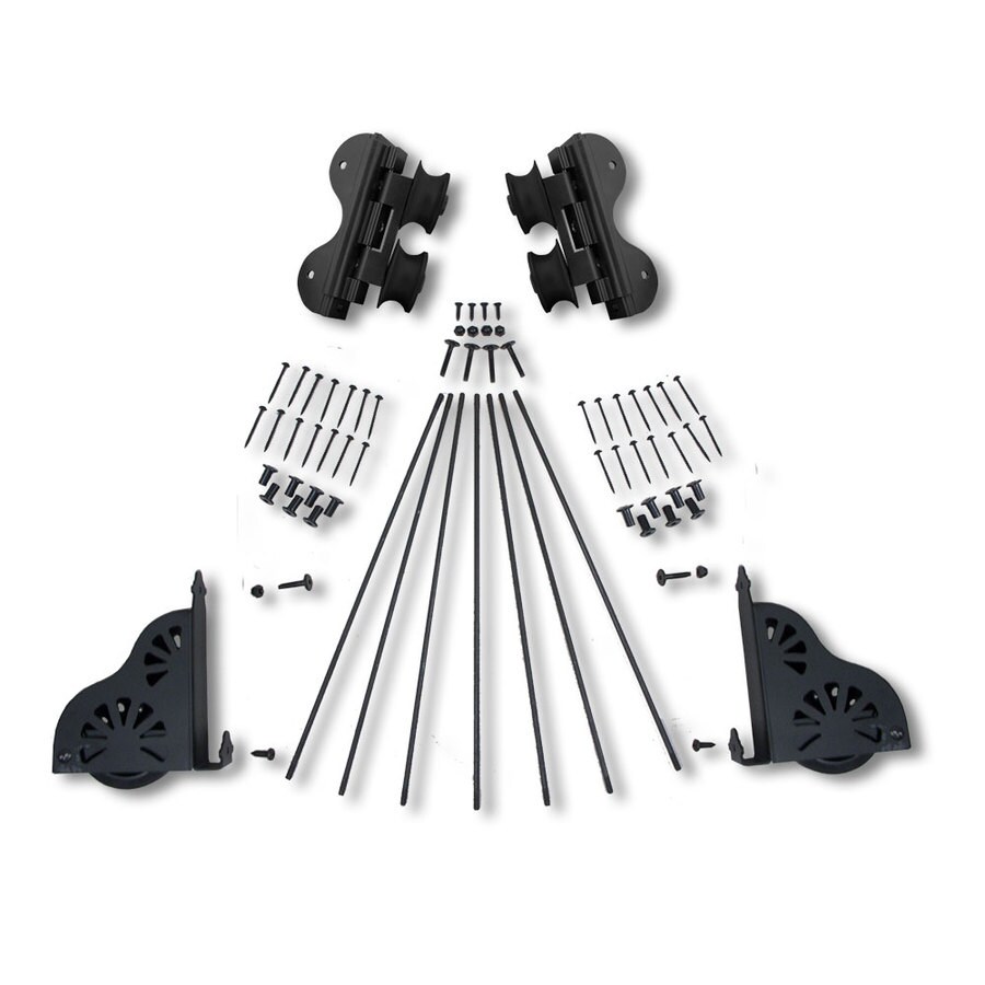 Quiet Glide QG71008 Black Library Ladder Hardware Kit
