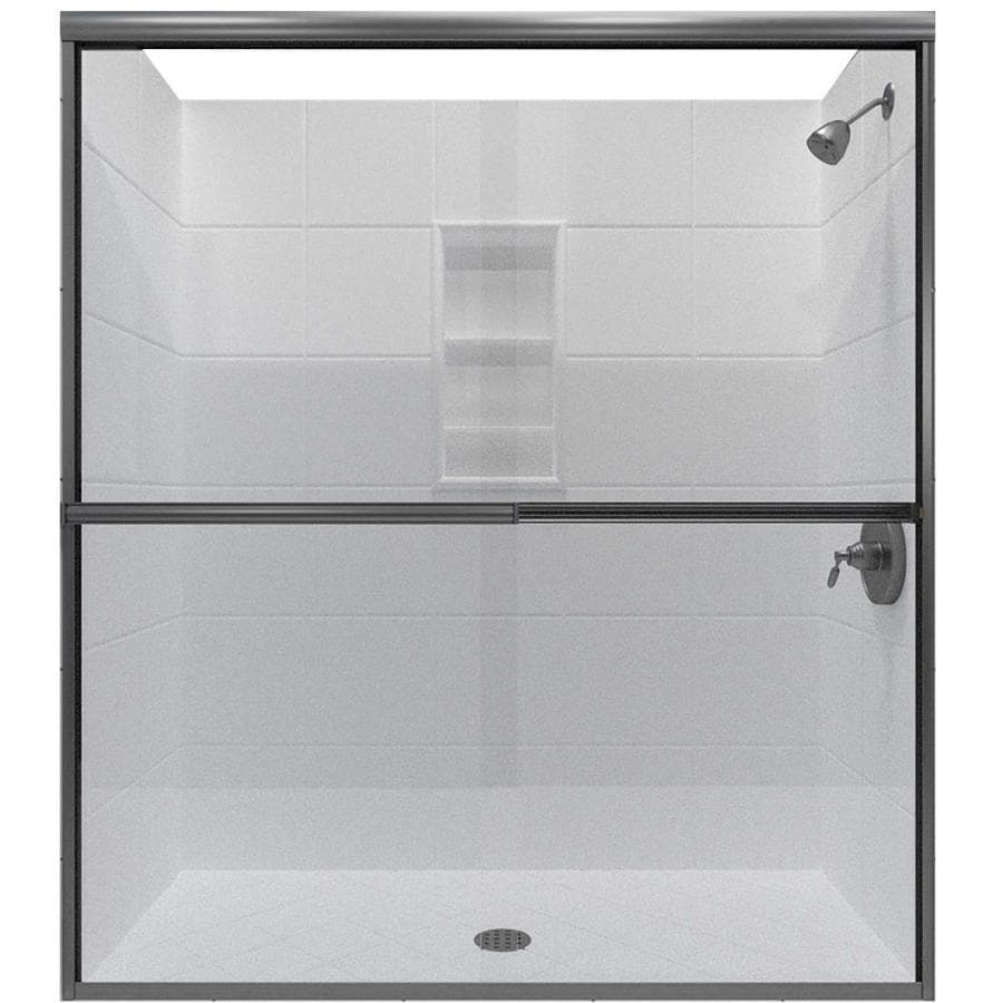 Arizona Shower Door Lite Euro 50 In To 54 W Semi