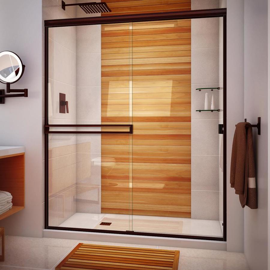 Arizona Shower Door Traditional 61 In To 63 In W Semi Frameless
