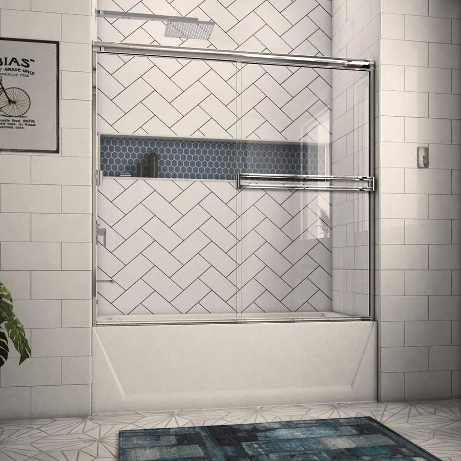 Arizona Shower Door Traditional 54 In To 58 W Semi