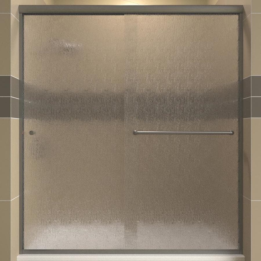 Arizona Shower Door Lite Euro 62 In To 66 In W Semi Frameless