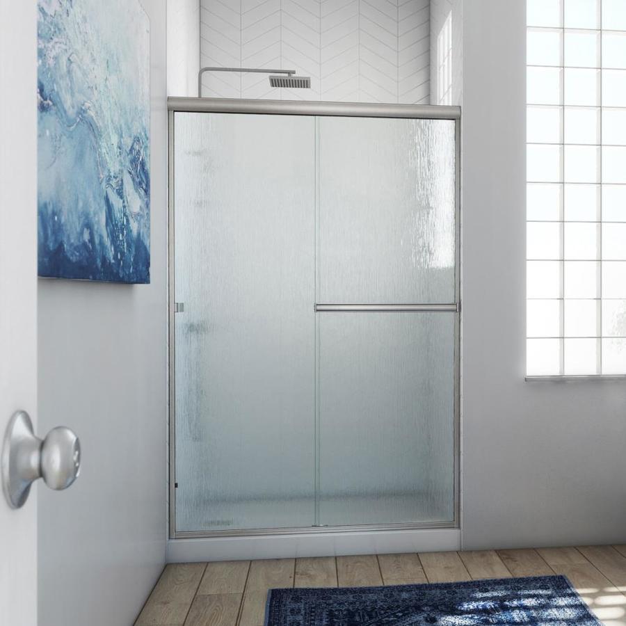 Arizona Shower Door Lite Euro 46 In To 48 In W Semi Frameless