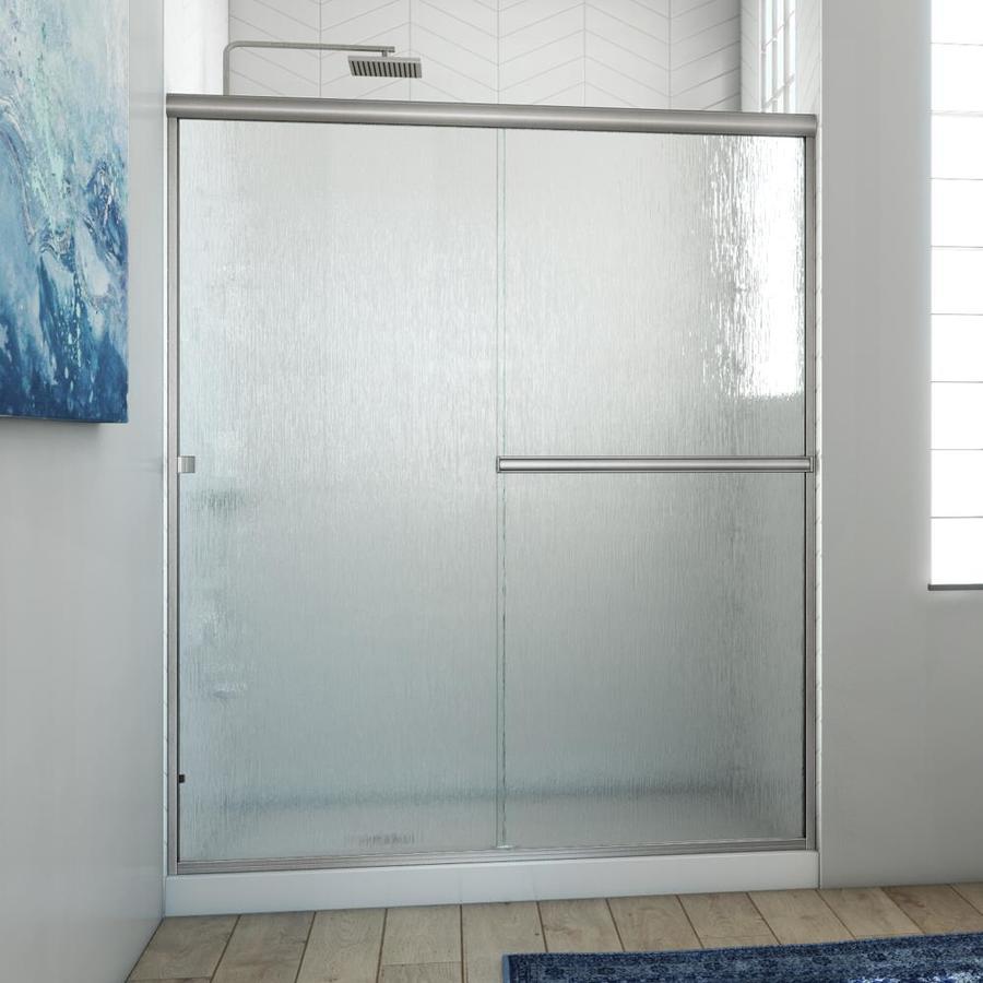 Arizona Shower Door Lite Euro 56 In To 60 In W Semi Frameless