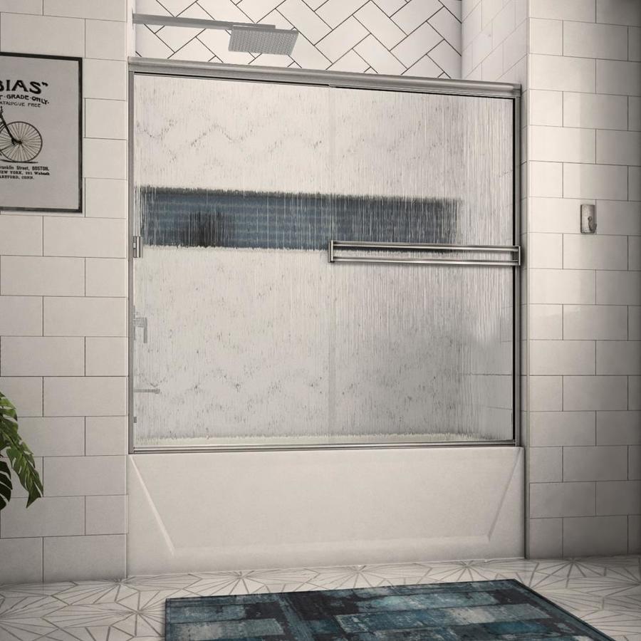Arizona Shower Door Traditional 56 In To 60 In W Semi Frameless