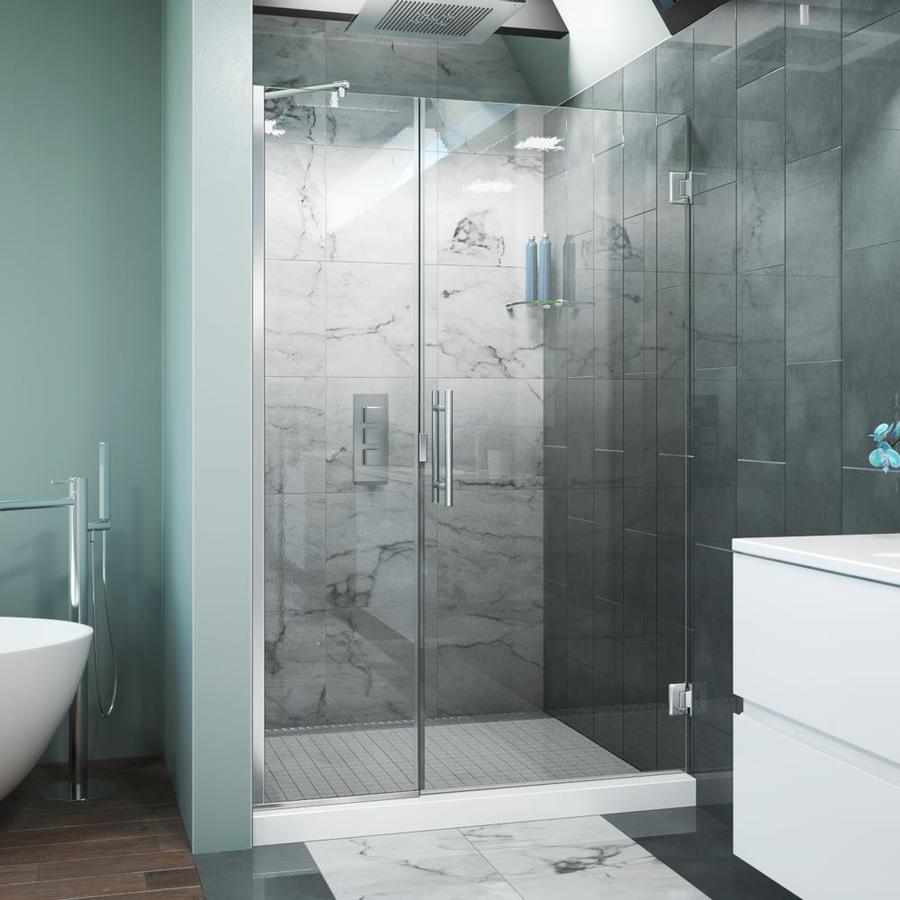Arizona Shower Door Scottsdale 32 In To 33 In W Frameless Hinged