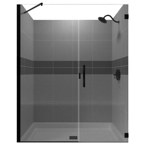 Arizona Shower Door Scottsdale 72in H x 40in to 41in W Frameless