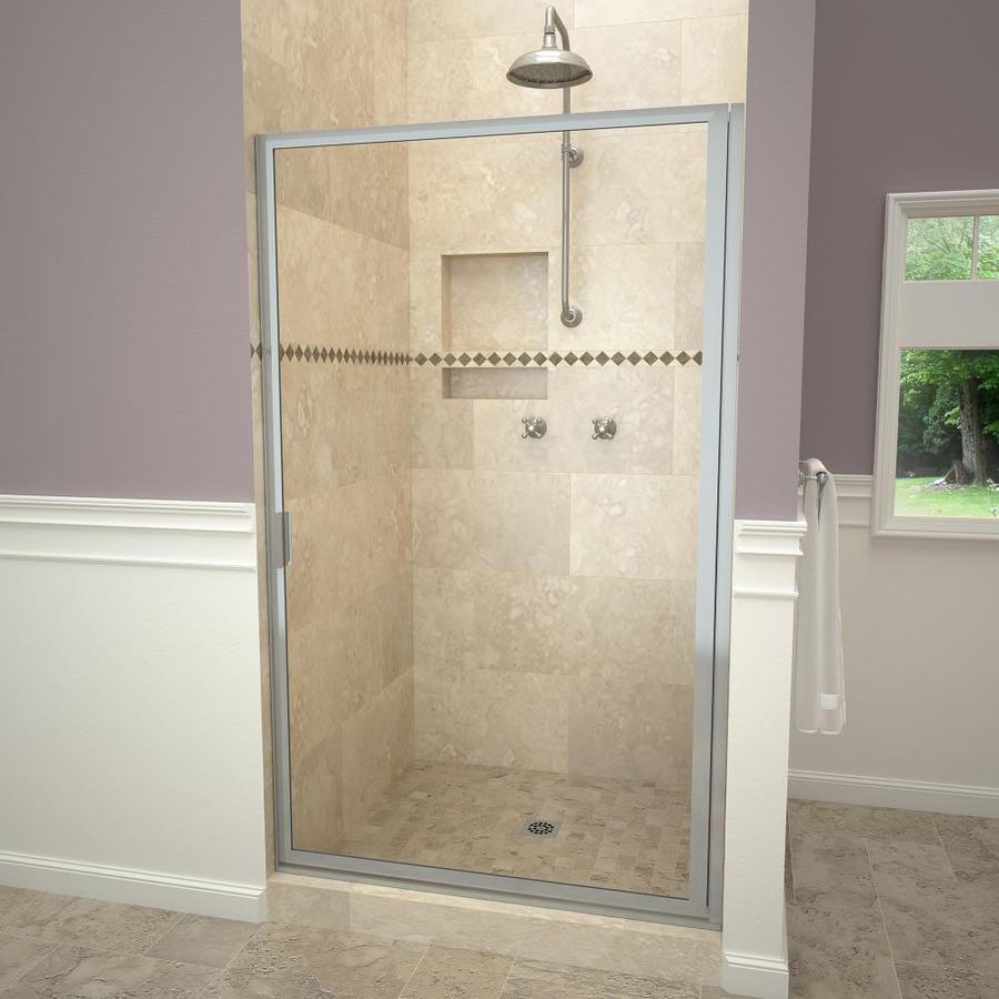 Redi Swing 28 875 In To 29 875 In W Framed Hinged Brushed Nickel