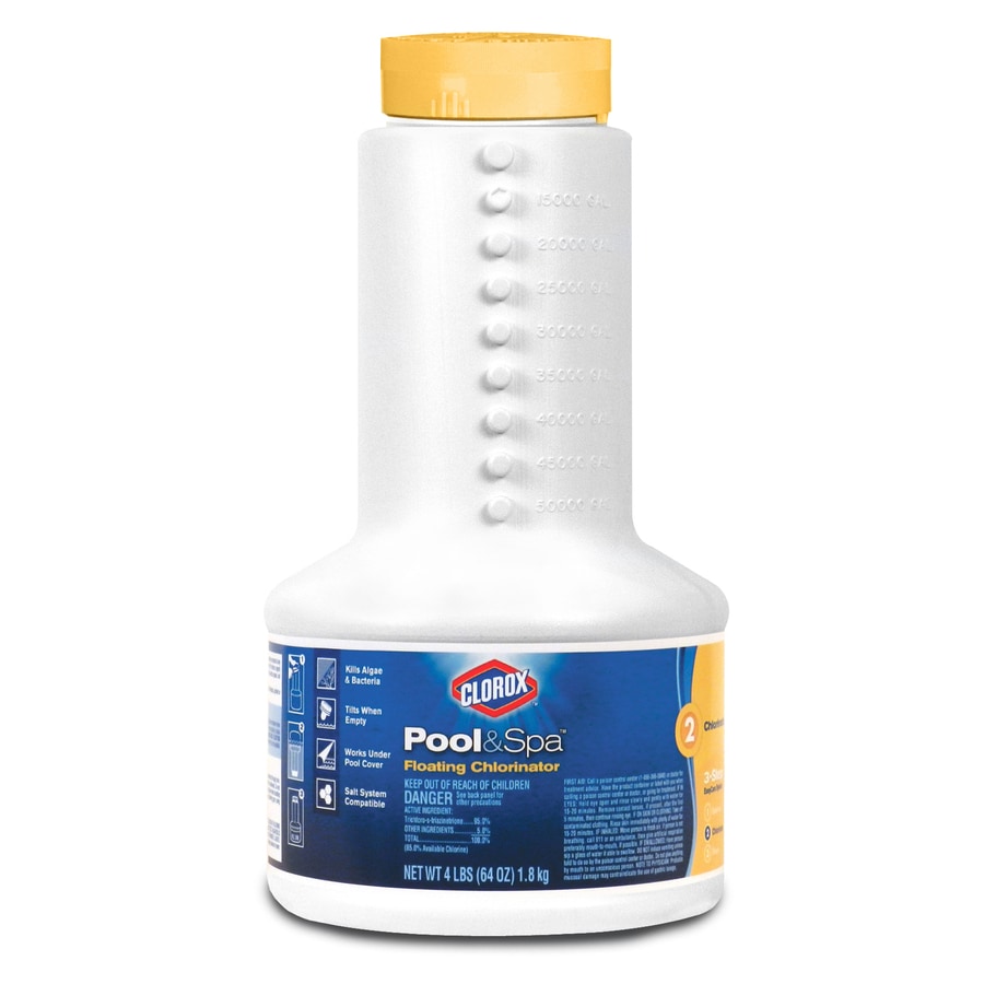 Clorox Pool&Spa 4lb Bucket 1in Pool Chlorine Tabs at