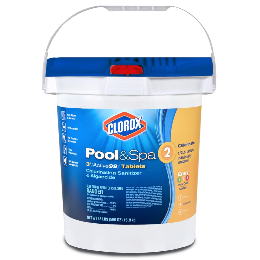 Clorox Pool&Spa 26439167412 35-lb 3-in