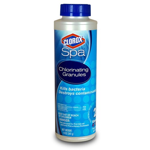 Clorox Spa 14 oz Spa Chlorine in the Hot Tub Spa Chemicals department Clorox Spa 14 oz Spa Chlorine in the Hot Tub Spa Chemicals department