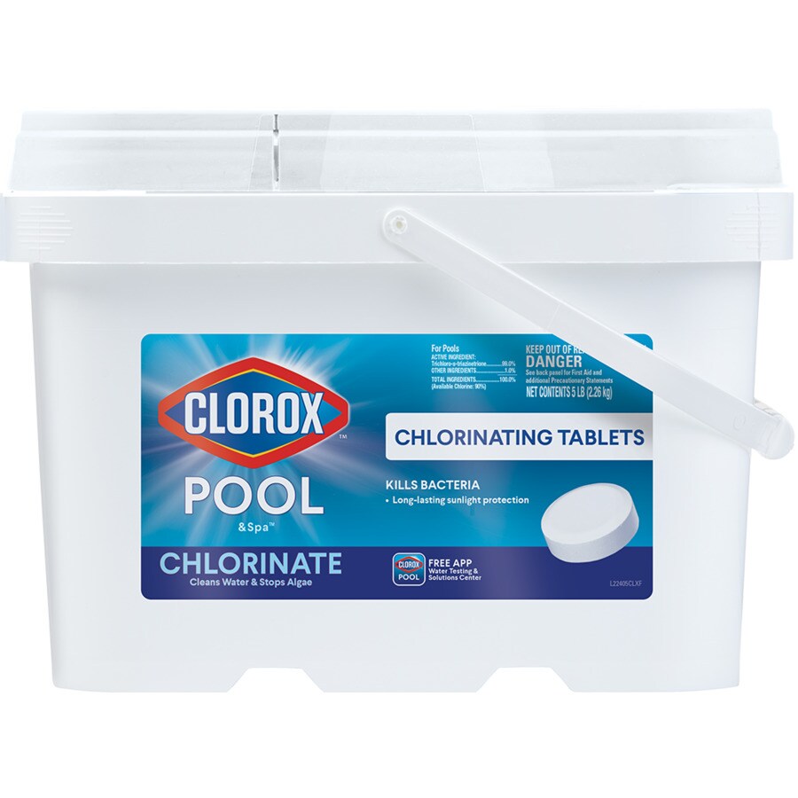 Clorox Pool&Spa Active99 5-lb Bucket 3-in Pool Chlorine Tabs