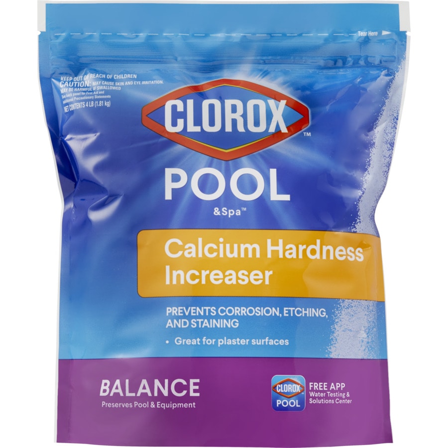 Clorox Pool Spa 4 Lb Calcium Hardness Increaser Pool Balancer In The Pool Balancers Department At Lowes Com