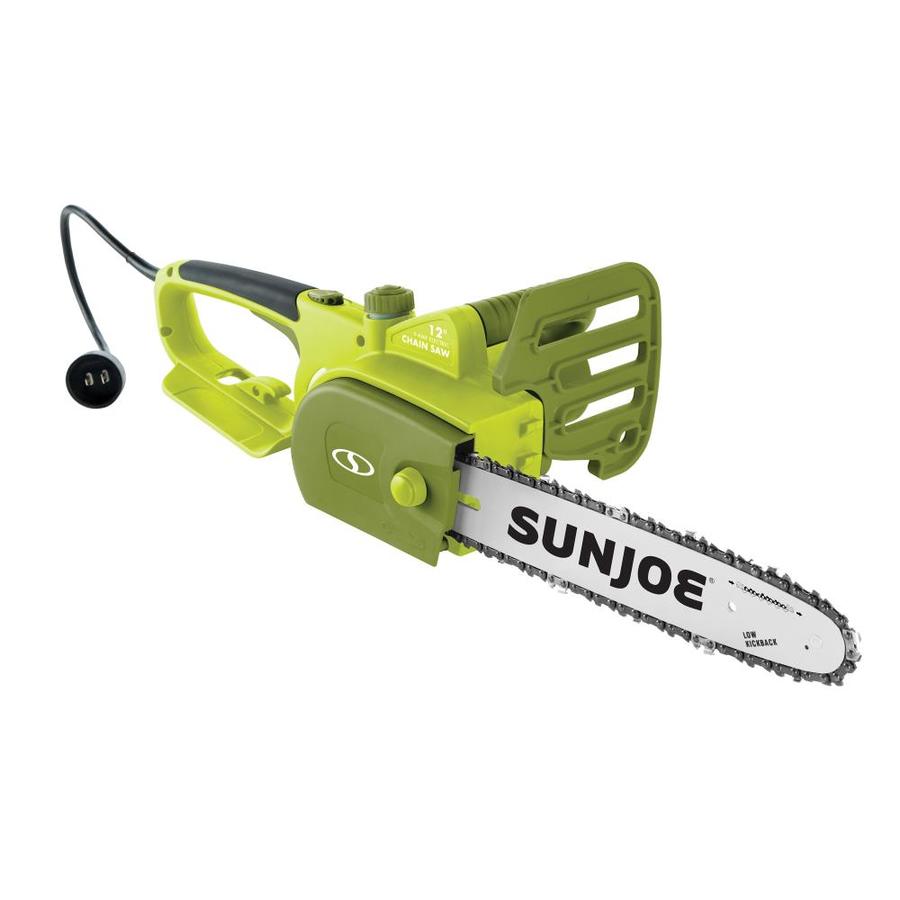 Sun Joe 9-Amp 12-in Corded Electric Chainsaw in the Corded Electric ...