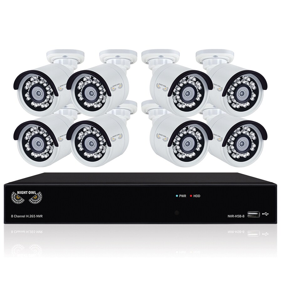 Night Owl Analog Wired Outdoor Security Kit With Night Owl Analog Wired Outdoor Security Kit With Vision