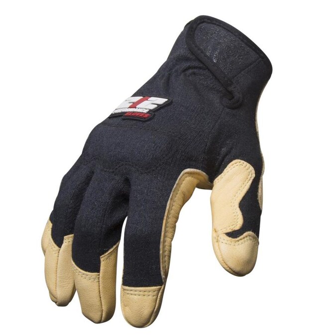 212 Performance Medium Mens Leather Mechanics Gloves In The Work Gloves Department At Lowes Com