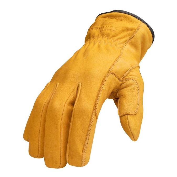 212 Performance Cut Resistant Leather Driver Gloves En Level 5 Medium In The Work Gloves Department At Lowes Com