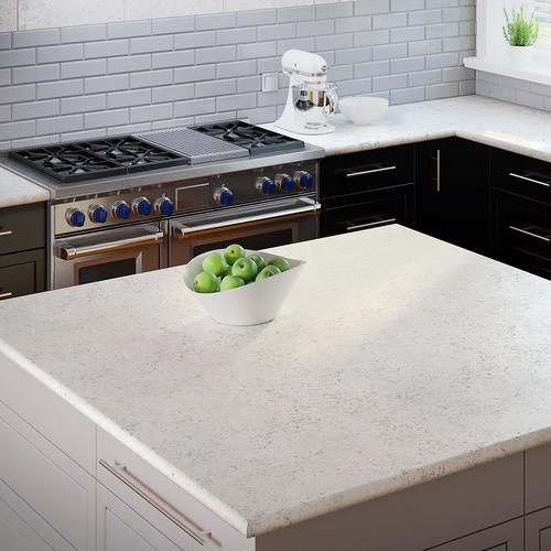 allen + roth Cosmic Vapor Quartz Kitchen Countertop Sample in the