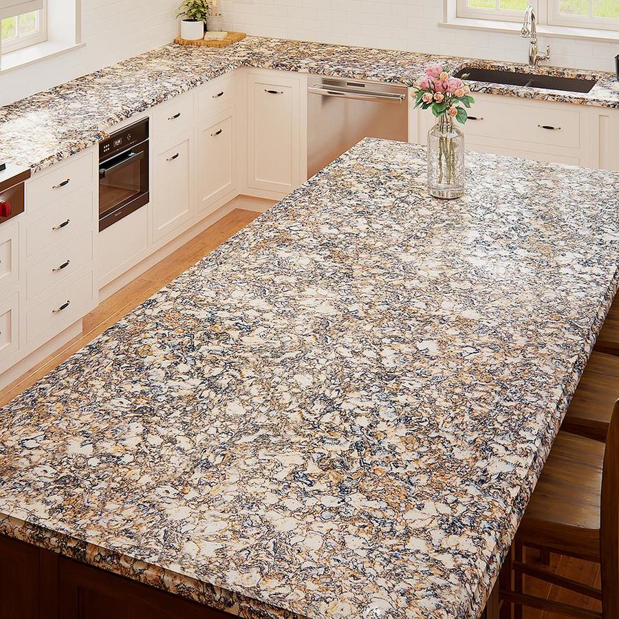 Gold Kitchen Countertop Samples At Lowes Com