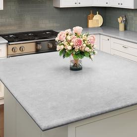 Gray Kitchen Countertop Samples At Lowes Allen Roth Brilliance Quartz Kitchen Countertop Sample