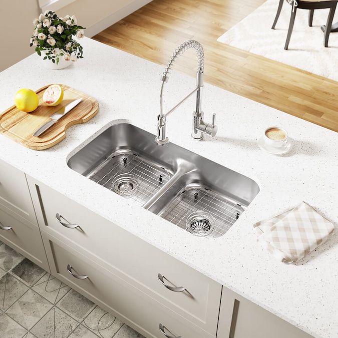 Lowes Kitchen Sinks Stainless Steel