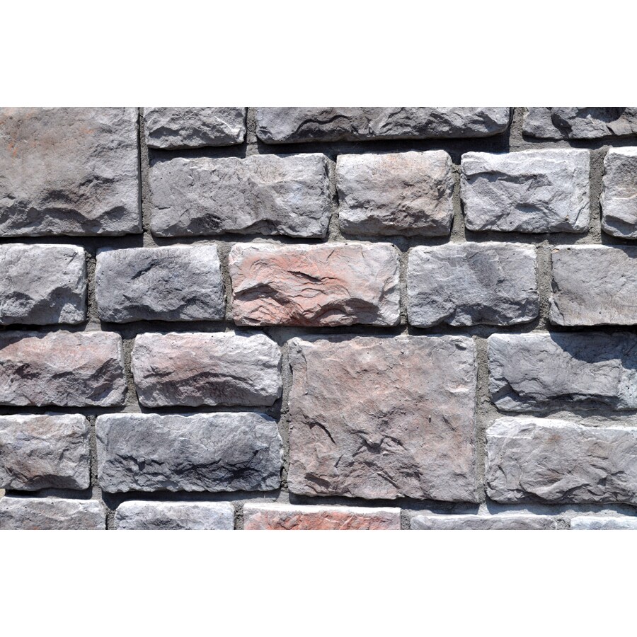 Shop MRock Cumberland Colonial Cobble 100sq ft Gray Stone Veneer at