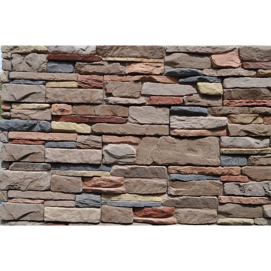 MRock MSI Aspen Ledge 83sq ft Brown Stone Veneer at
