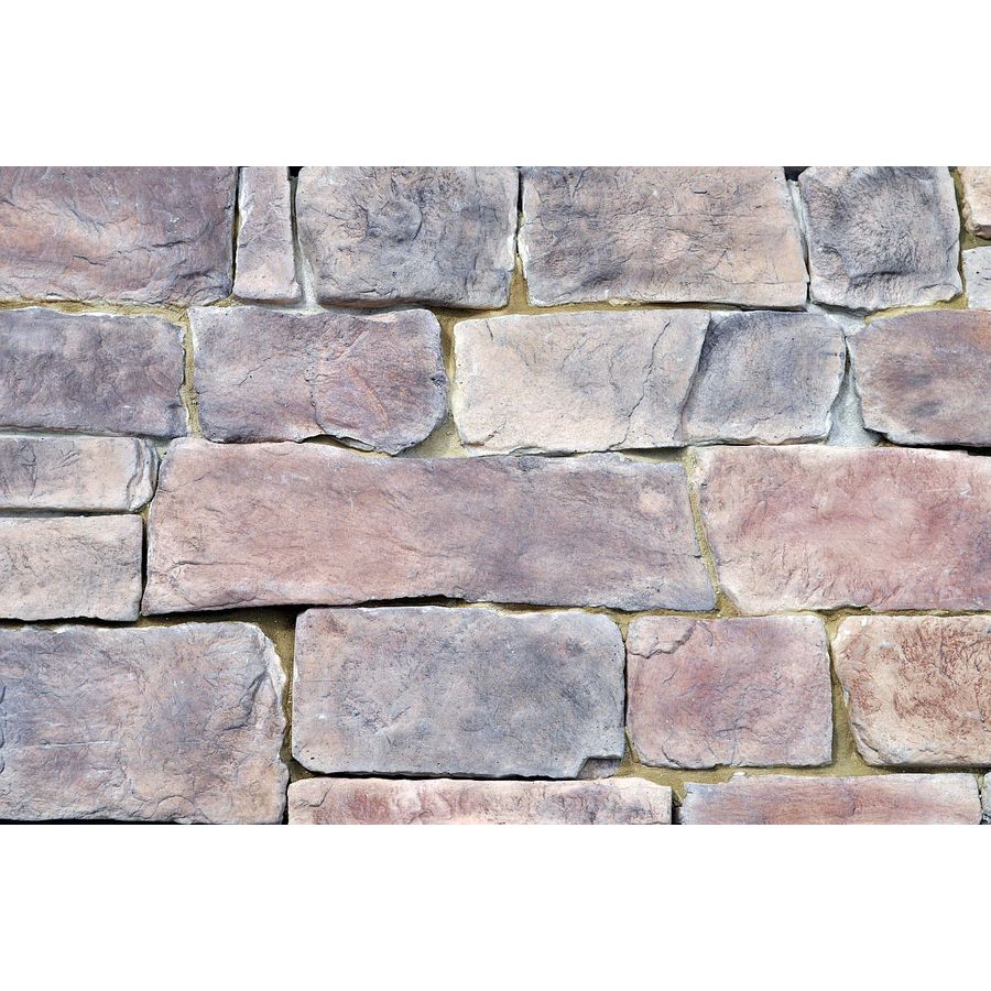 Shop MRock Cottage Cobble 48sq ft Brown Stone Veneer at