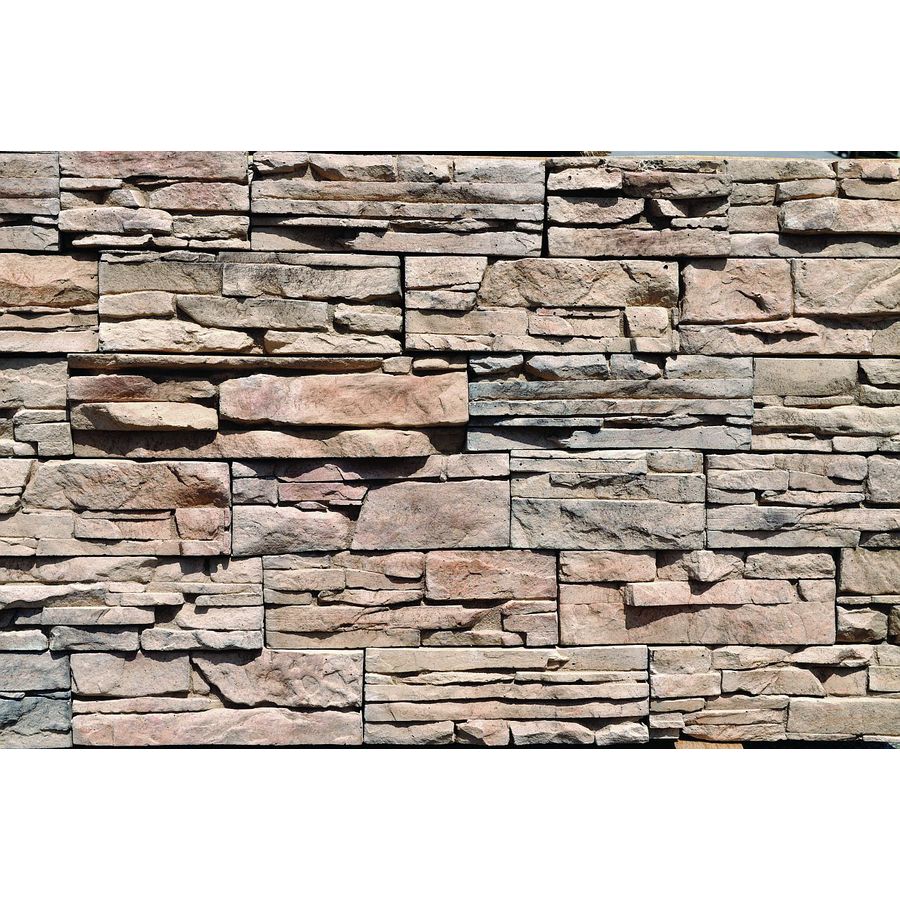 MRock Brown Stone Veneer at