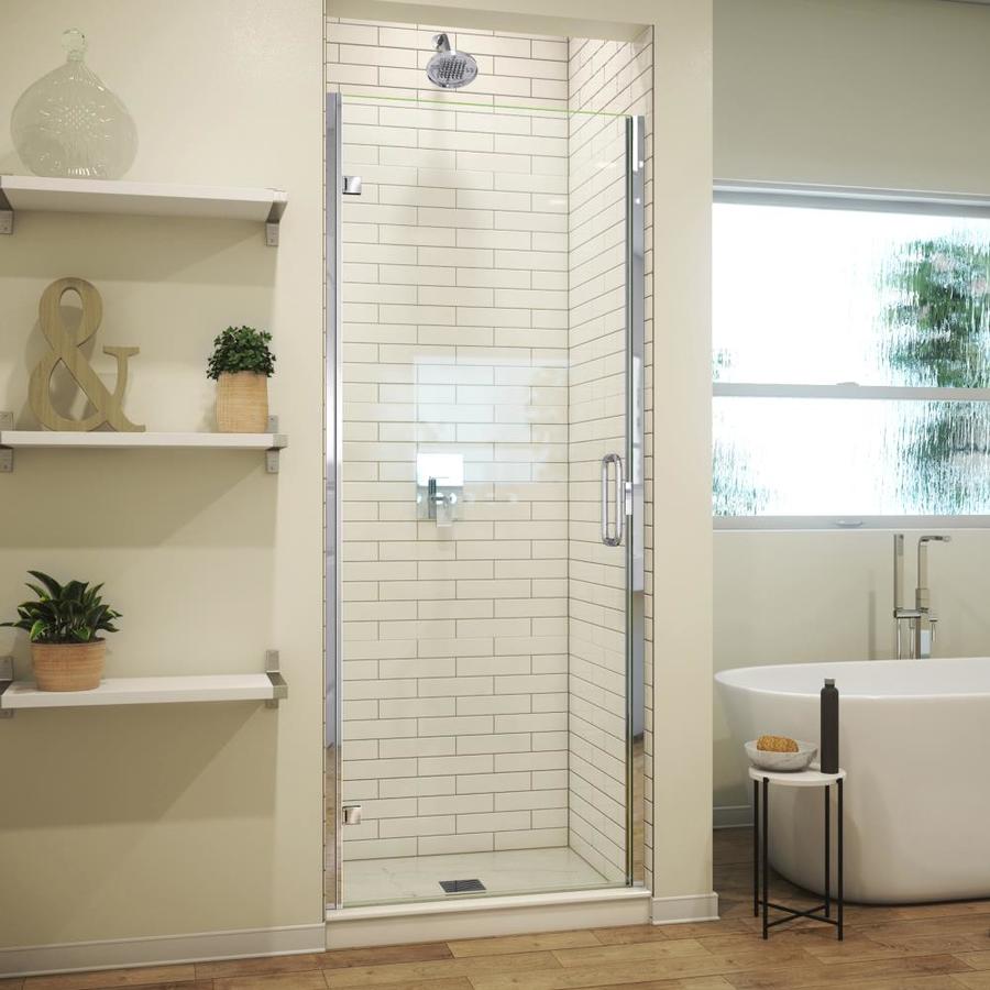 Arizona Shower Door Mp 34 In To 34 9375 In W Semi Frameless Hinged
