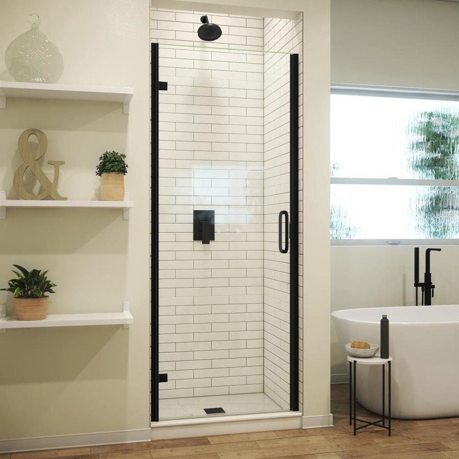 Arizona Shower Door Mp 27 In To 27 9375 In W Semi Frameless Hinged
