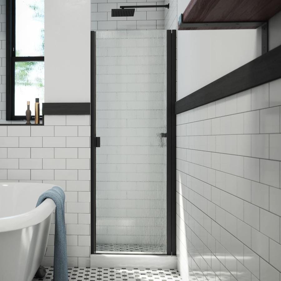 Arizona Shower Door RDoor 26in to 26.9375in W Semiframeless Hinged