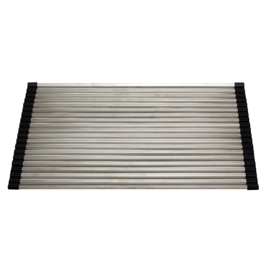 Alfi Brand 12 25 In X 17 3 In Stainless Steel Sink Mat At Lowes Com