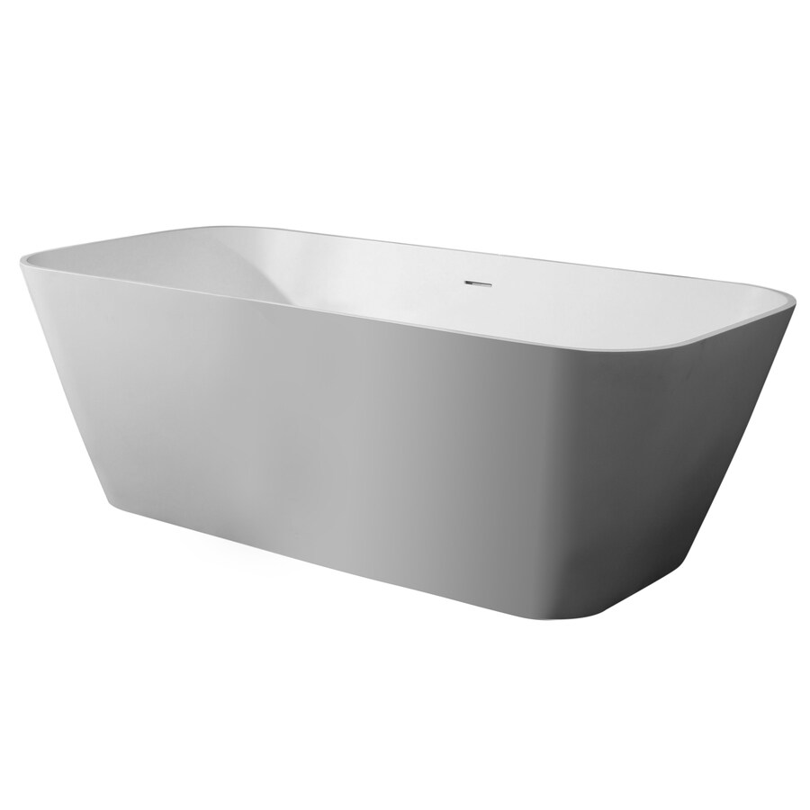 Natural stone composite Bathtubs & Whirlpool Tubs at Lowes.com