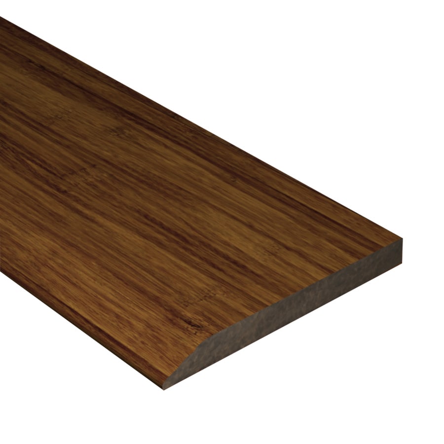 Cali Bamboo 0 5 In X 72 In Java Solid Wood Base Floor Moulding At