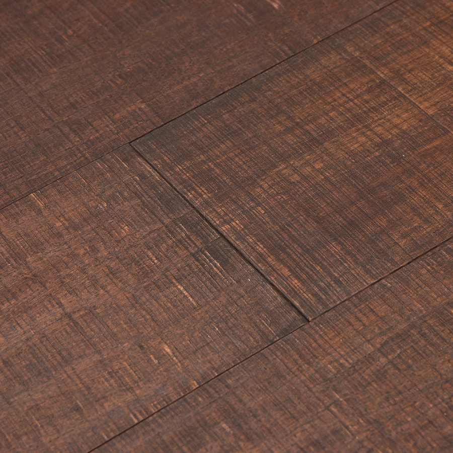 Fossilized 5 In Rustic Barnwood Bamboo Solid Hardwood Flooring 20 71 Sq Ft